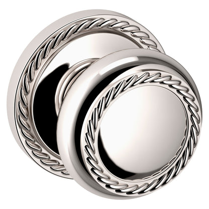 Baldwin Estate 5064 Knob Set in Lifetime (PVD) Polished Nickel