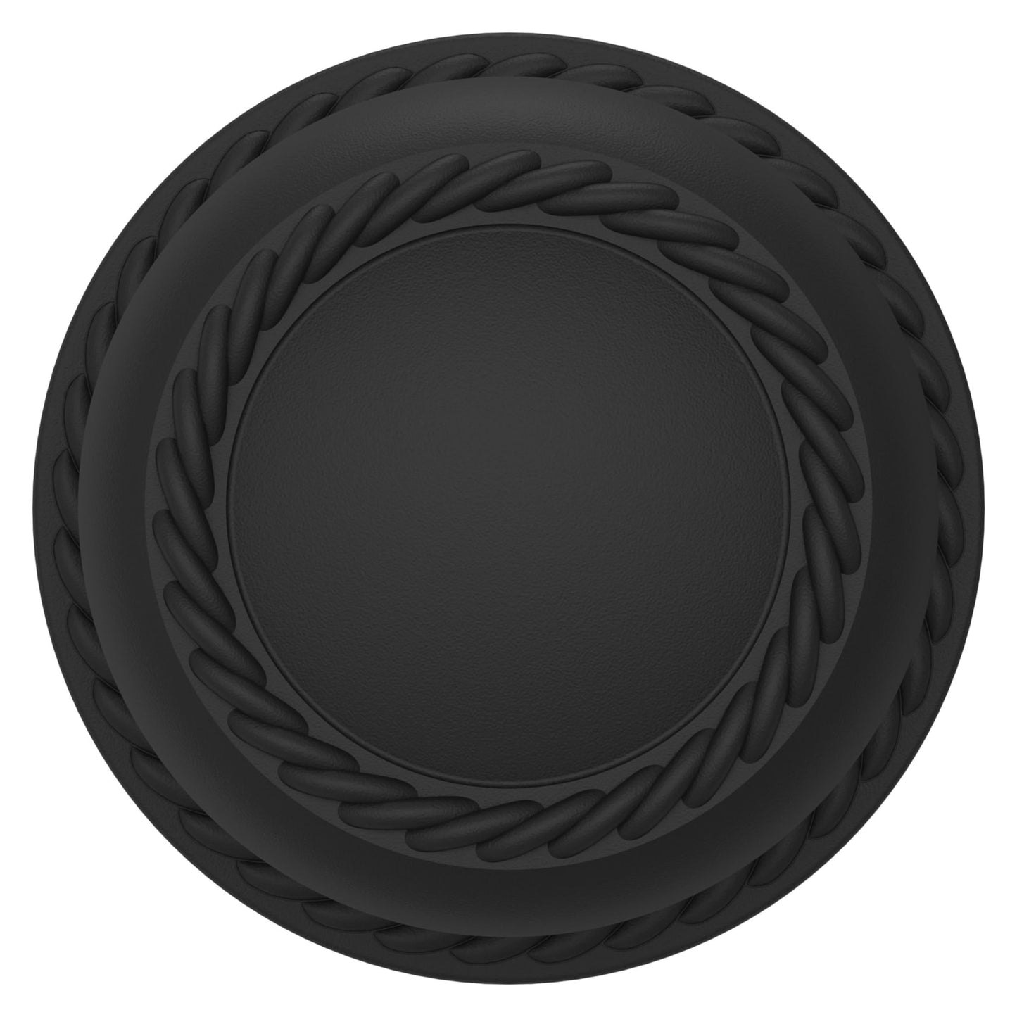 Baldwin Estate 5064 Knob Set in Satin Black
