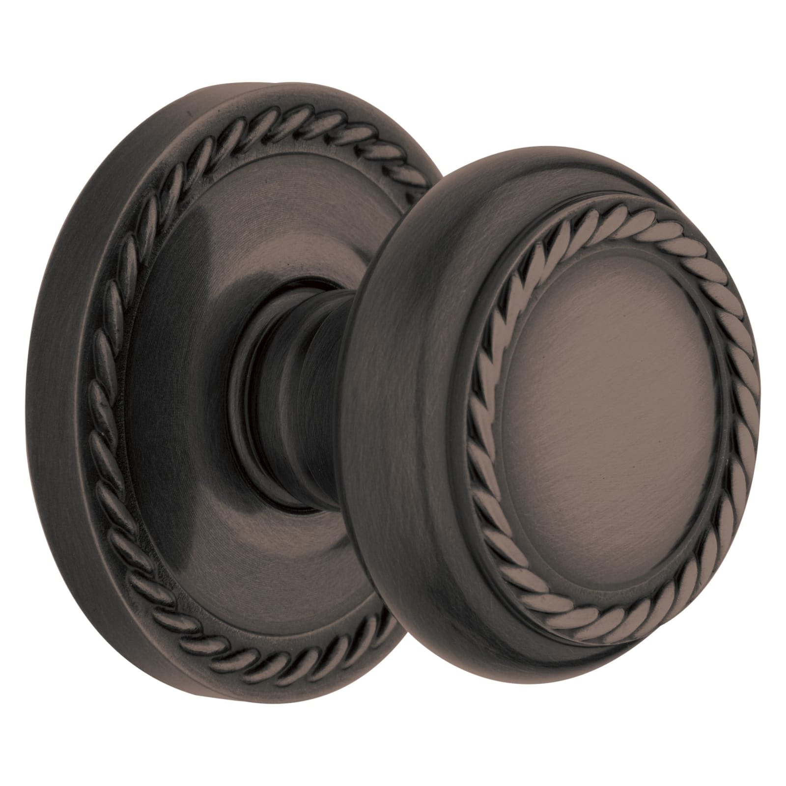 Baldwin Estate 5064 Knob Set in Satin Black