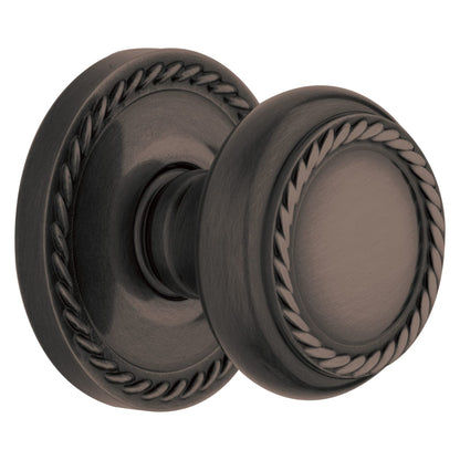 Baldwin Estate 5064 Knob Set in Satin Black