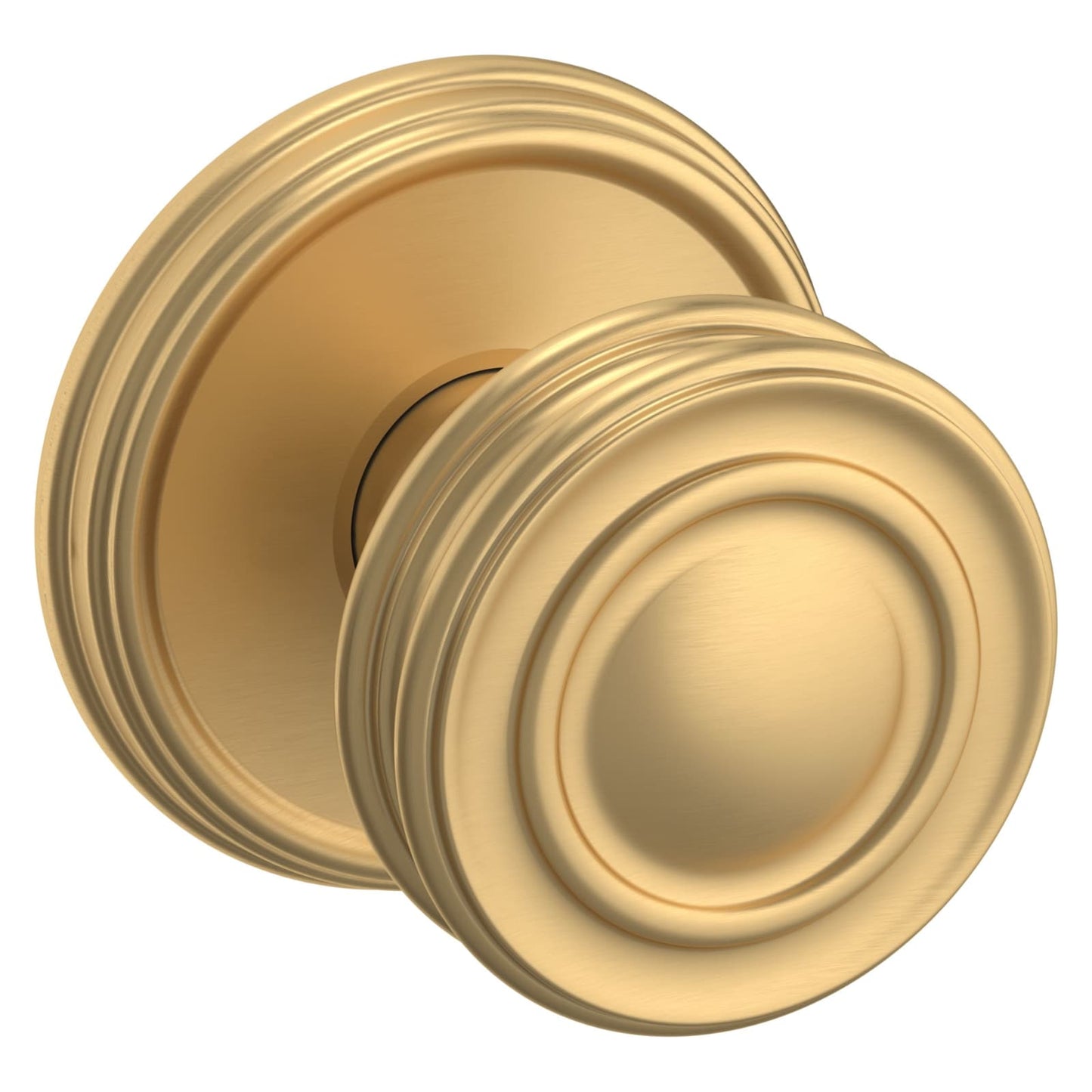 Baldwin Estate 5066 Knob Set in Vintage Brass