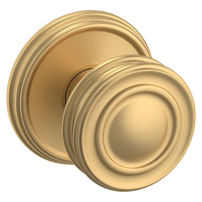 Baldwin Estate 5066 Knob Set in Vintage Brass