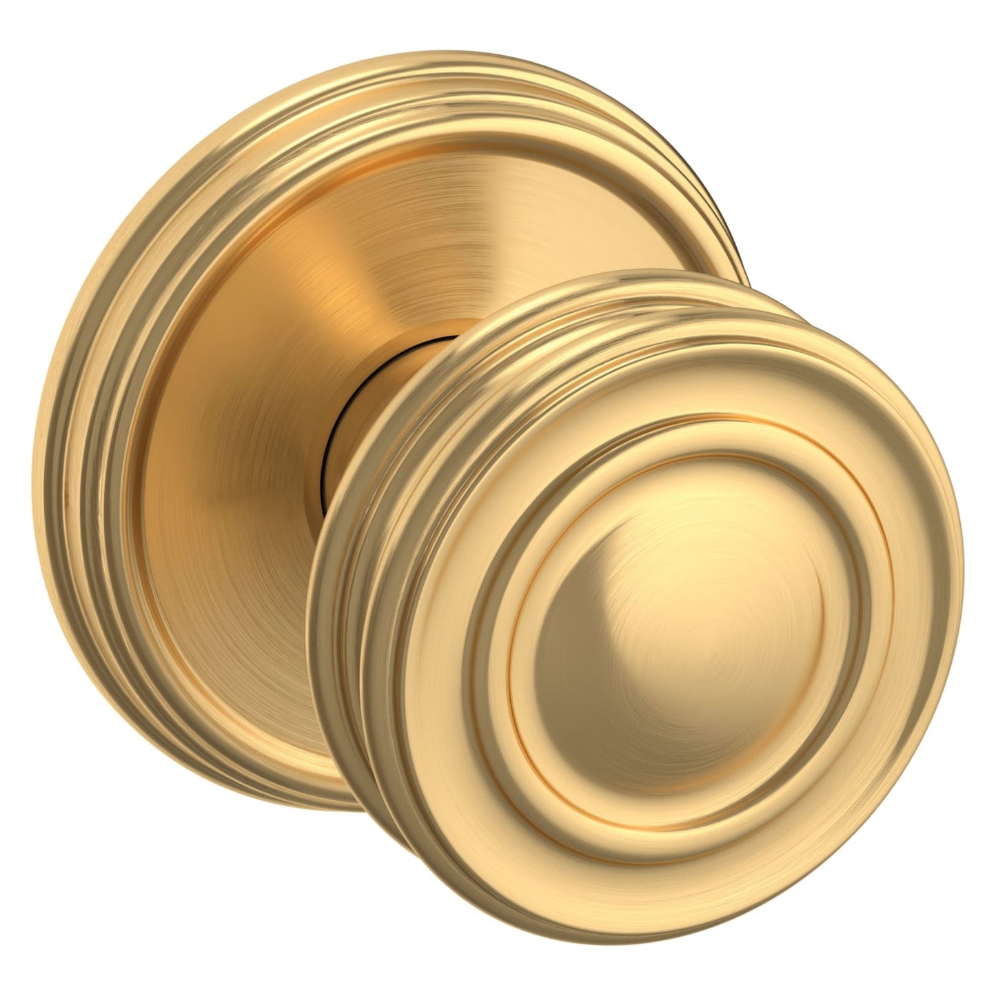 Baldwin Estate 5066 Knob Set in Lifetime (PVD) Satin Brass