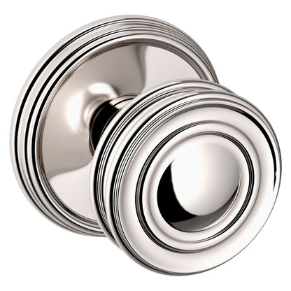 Baldwin Estate 5066 Knob Set in Lifetime (PVD) Polished Nickel