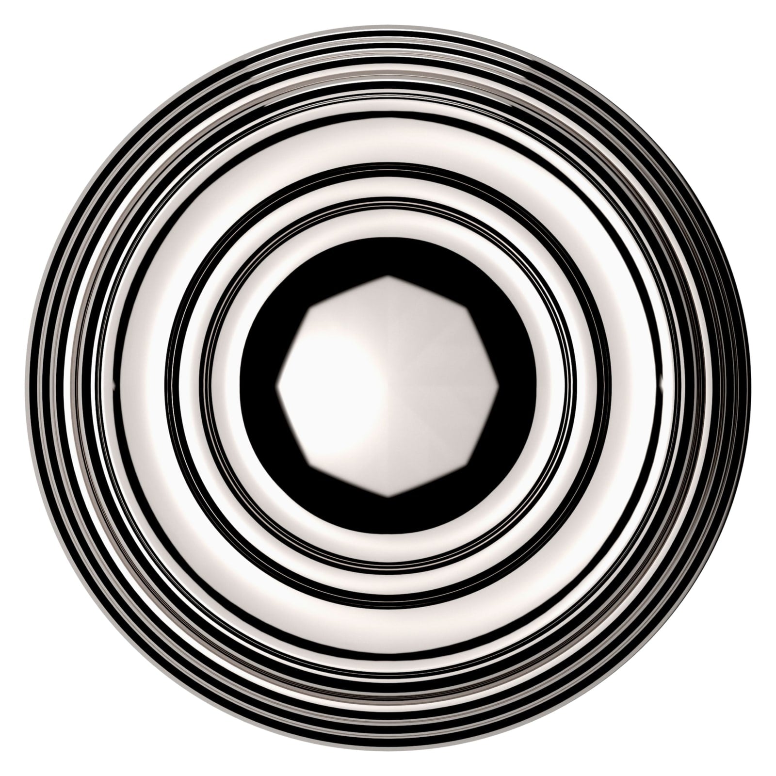 Baldwin Estate 5066 Knob Set in Lifetime (PVD) Polished Nickel