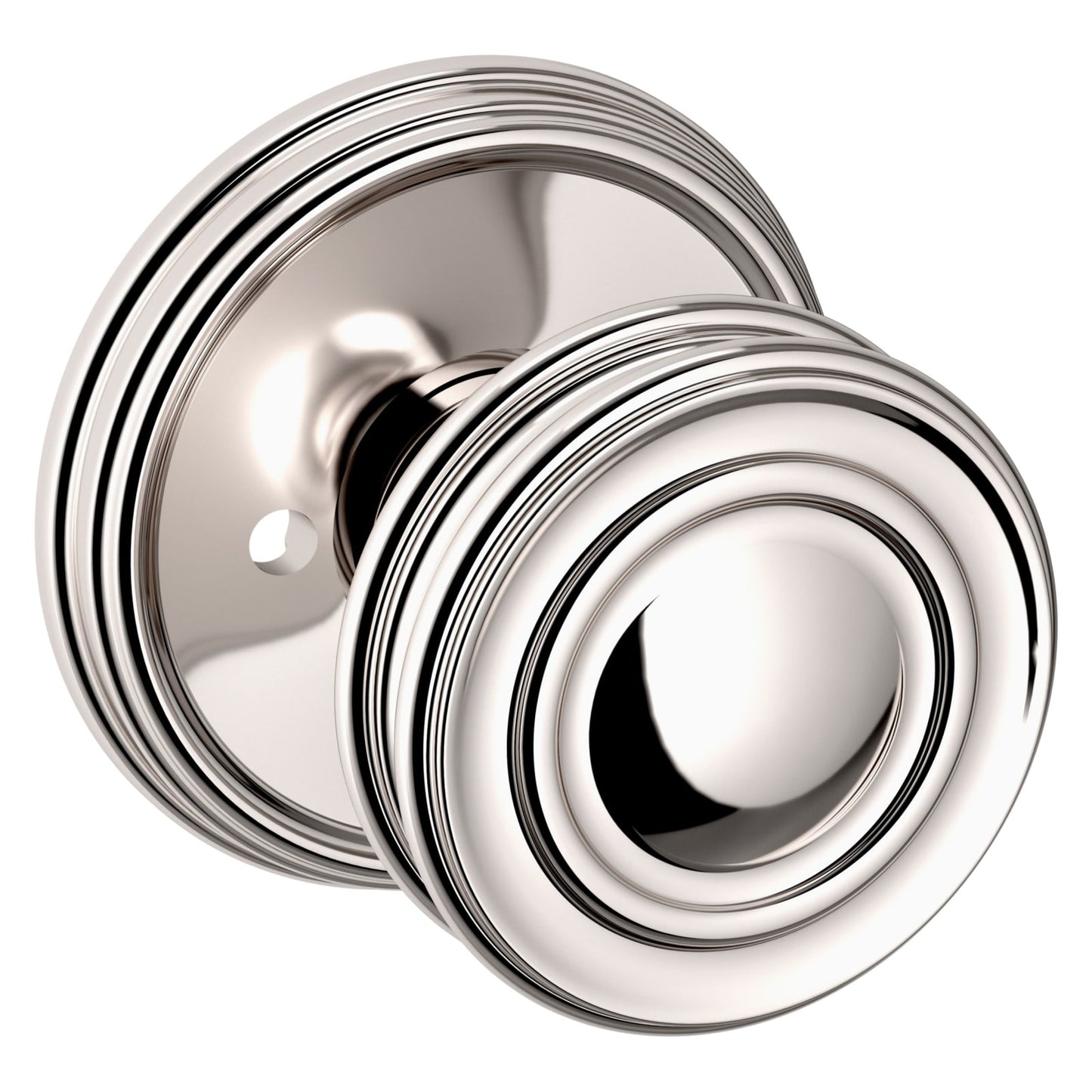 Baldwin Estate 5066 Knob Set in Lifetime (PVD) Polished Nickel