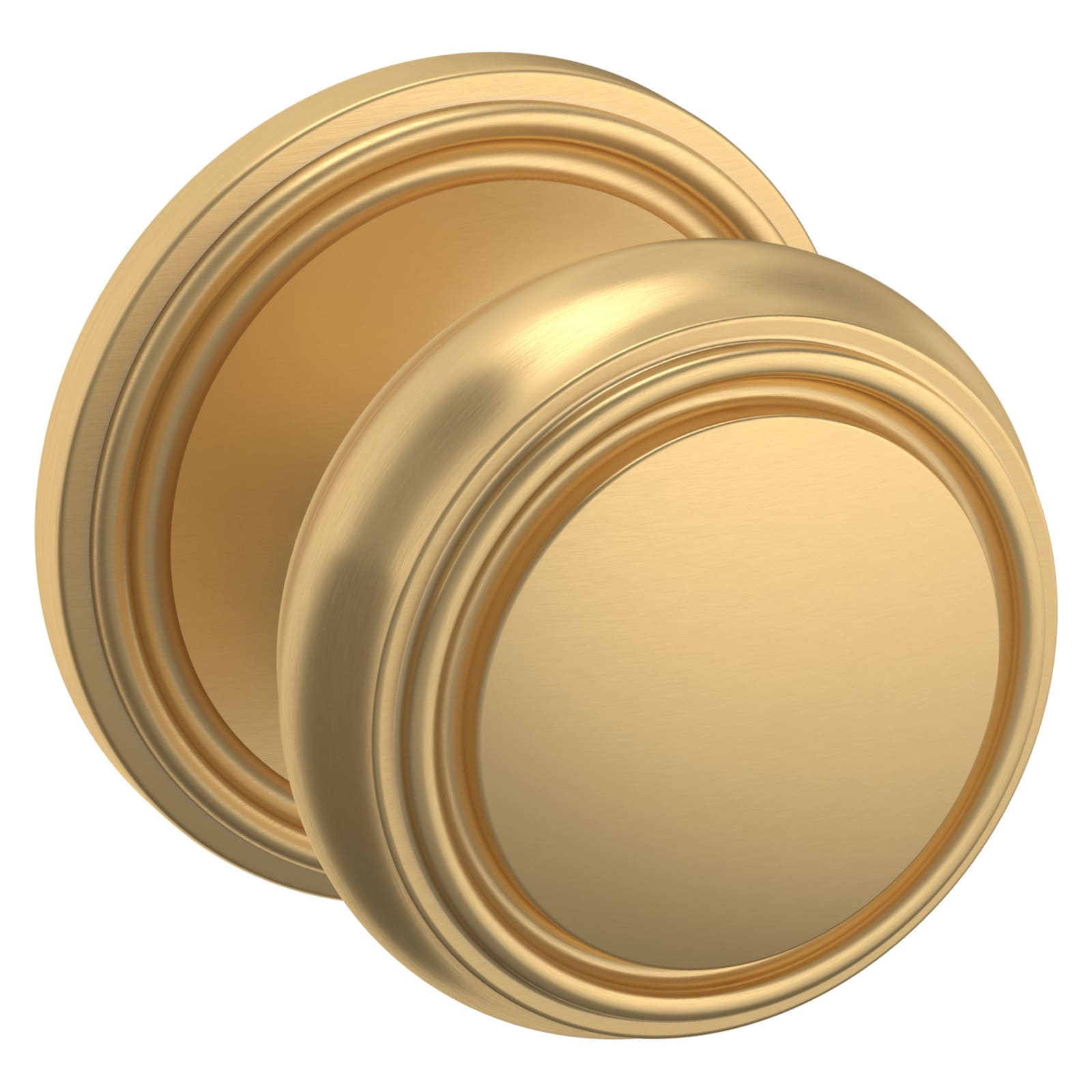 Baldwin Estate 5068 Nashville (2-3/8") Knob Set in Vintage Brass