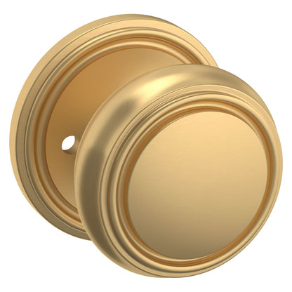 Baldwin Estate 5068 Nashville (2-3/8") Knob Set in Vintage Brass