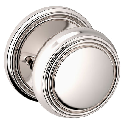 Baldwin Estate 5068 Nashville (2-3/8") Knob Set in Lifetime (PVD) Polished Nickel