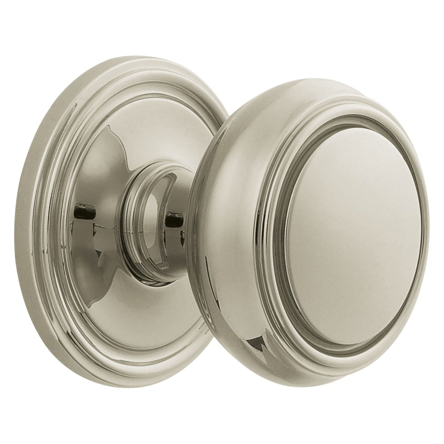 Baldwin Estate 5068 Nashville (2-3/8") Knob Set in Lifetime (PVD) Polished Nickel