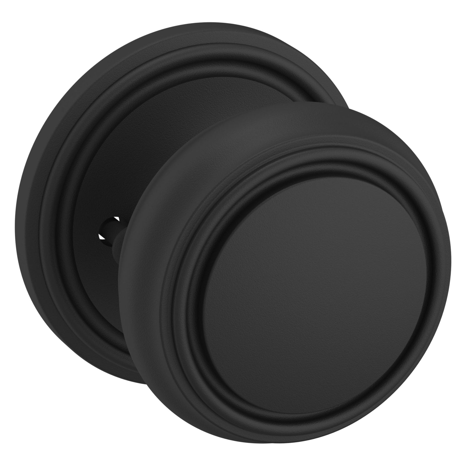 Baldwin Estate 5068 Nashville (2-3/8") Knob Set in Satin Black