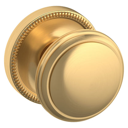 Baldwin Estate 5069 Knob Set in Lifetime (PVD) Satin Brass
