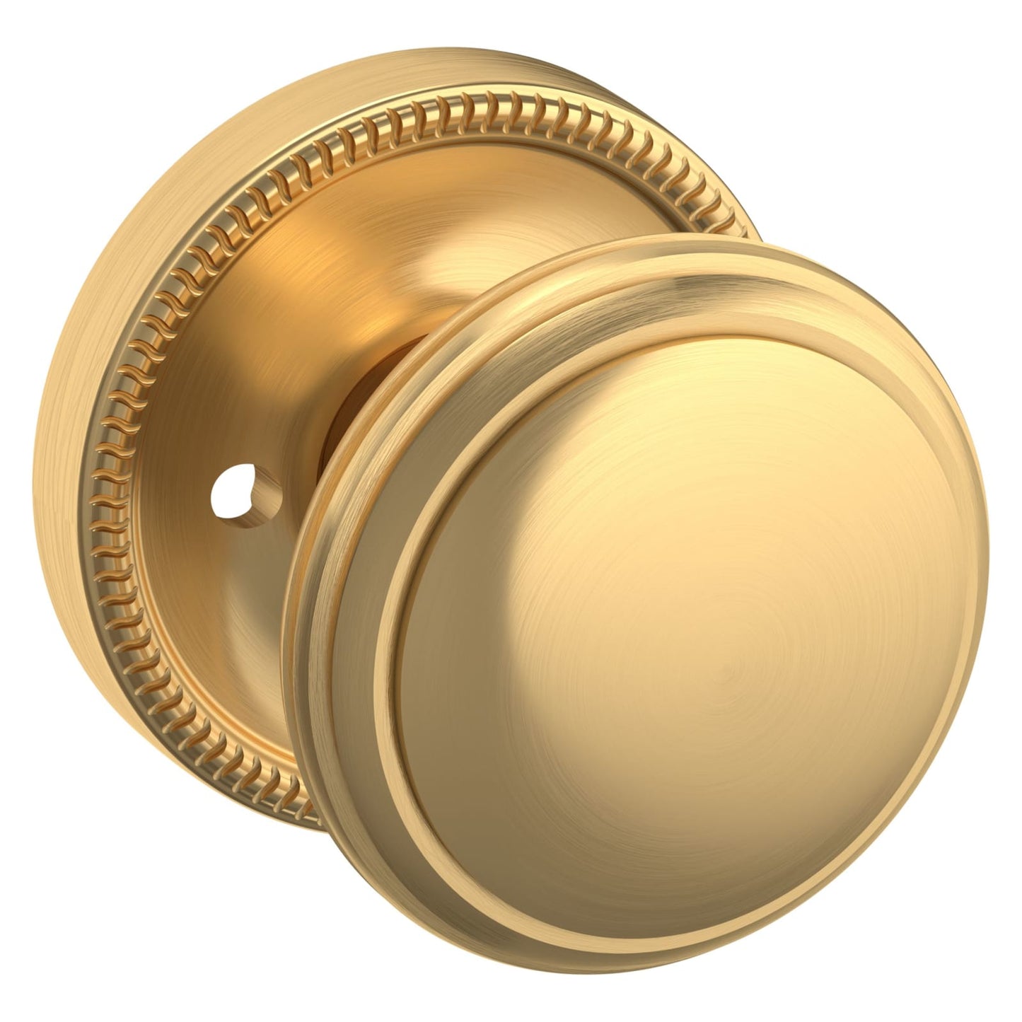 Baldwin Estate 5069 Knob Set in Lifetime (PVD) Satin Brass