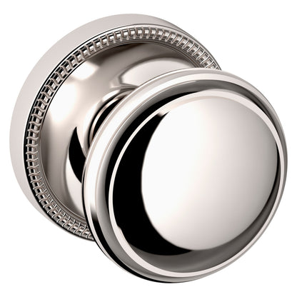 Baldwin Estate 5069 Knob Set in Lifetime (PVD) Polished Nickel