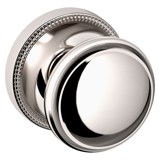 Baldwin Estate 5069 Knob Set in Lifetime (PVD) Polished Nickel