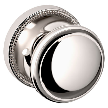 Baldwin Estate 5069 Knob Set in Lifetime (PVD) Polished Nickel