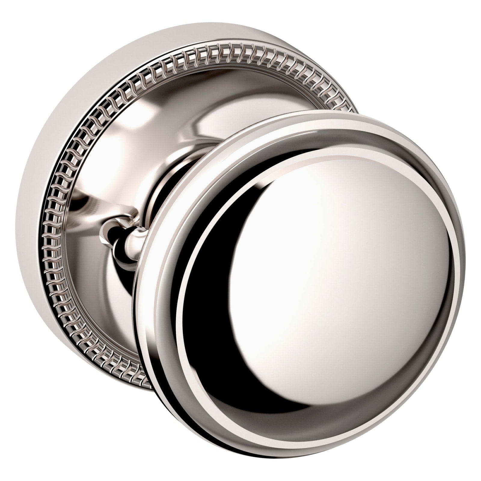 Baldwin Estate 5069 Knob Set in Lifetime (PVD) Polished Nickel