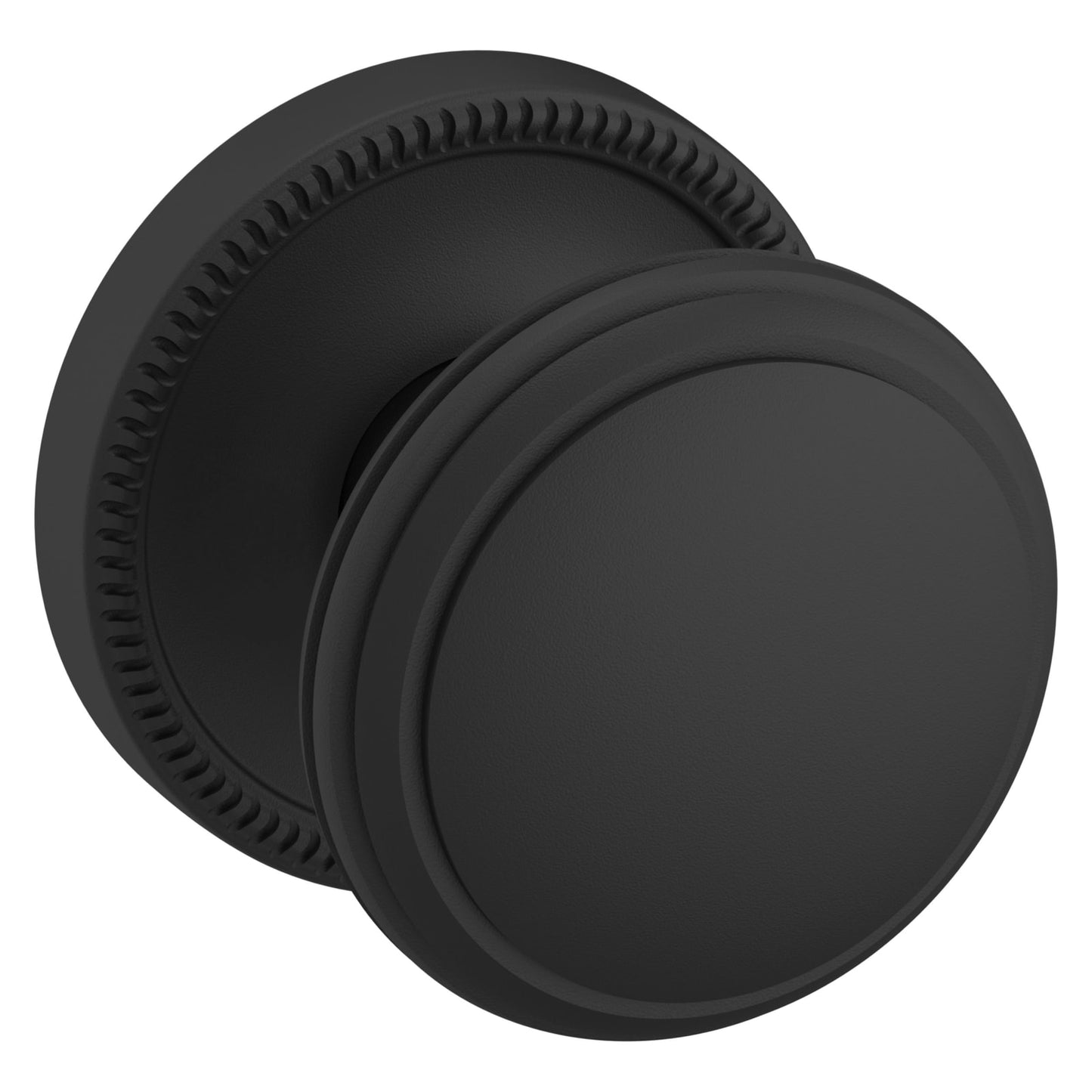 Baldwin Estate 5069 Knob Set in Satin Black