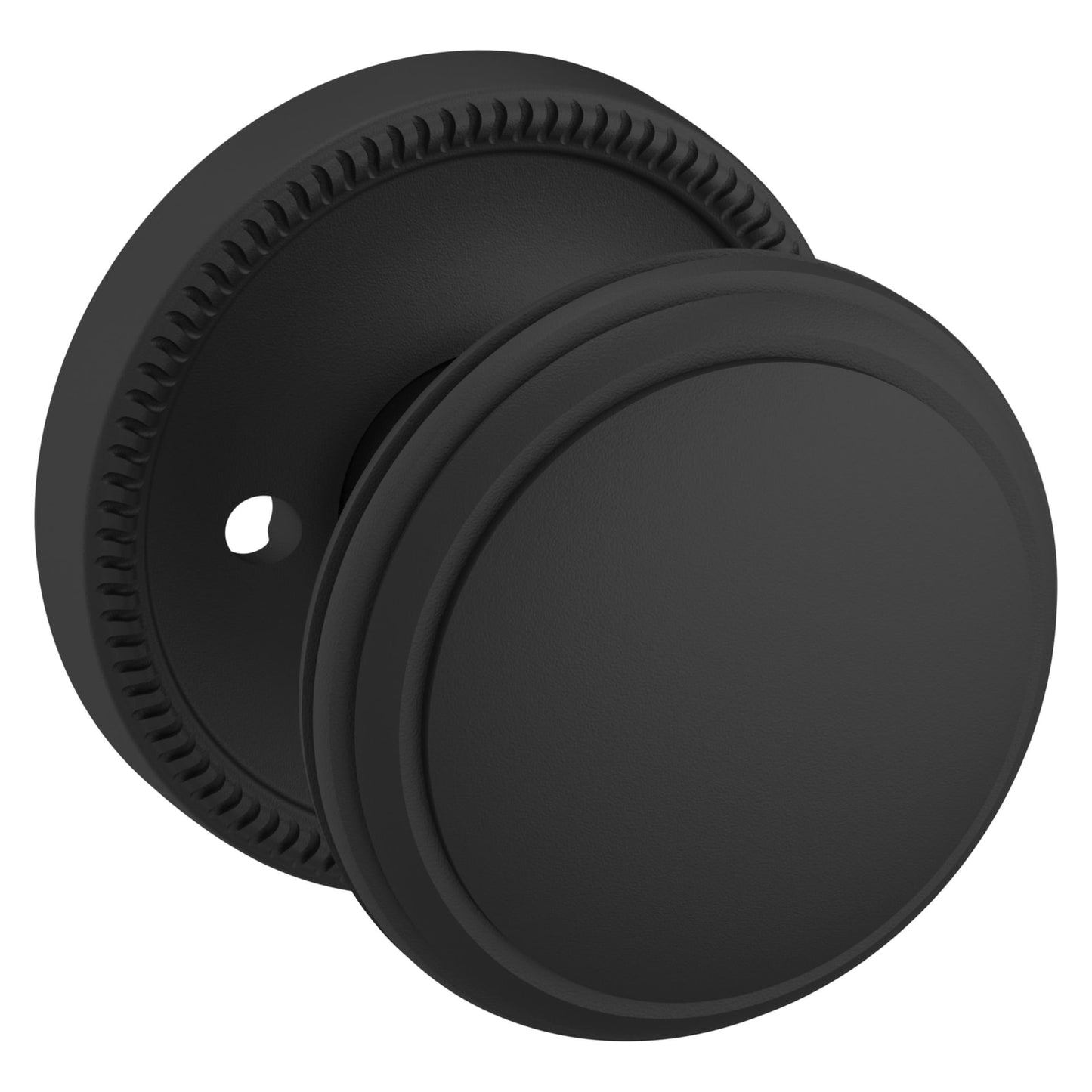 Baldwin Estate 5069 Knob Set in Satin Black