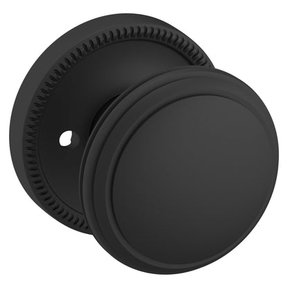 Baldwin Estate 5069 Knob Set in Satin Black