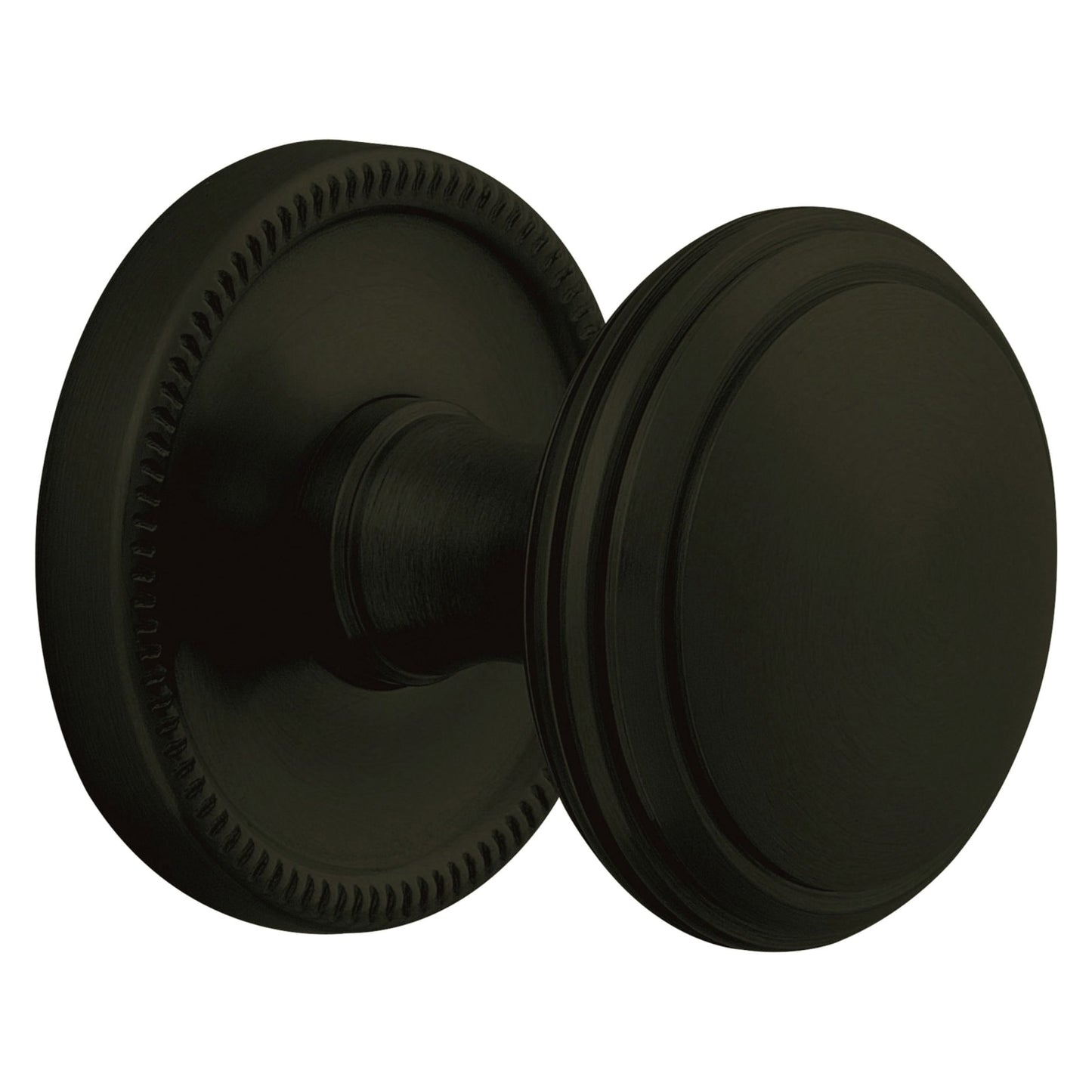 Baldwin Estate 5069 Knob Set in Satin Black