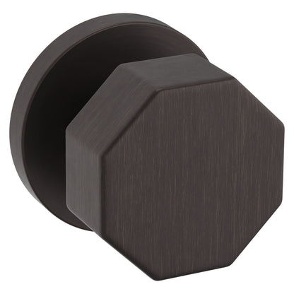 Baldwin Estate 5073 Octagonal Knob Set in Venetian Bronze
