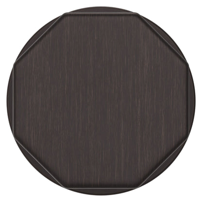 Baldwin Estate 5073 Octagonal Knob Set in Venetian Bronze