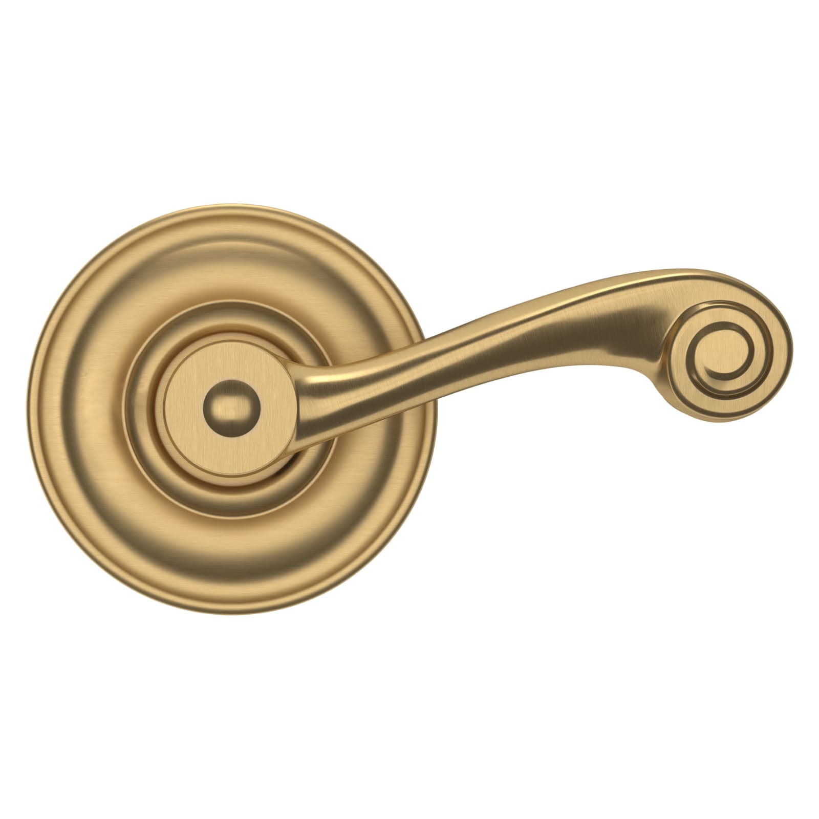 Baldwin Estate 5103 Lever Set in Vintage Brass