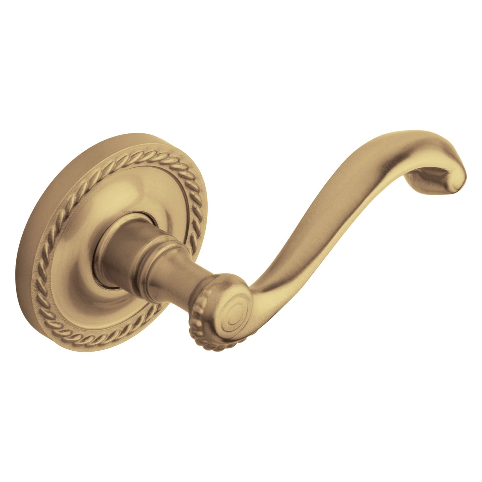 Baldwin Estate 5104 Lever Set in Vintage Brass