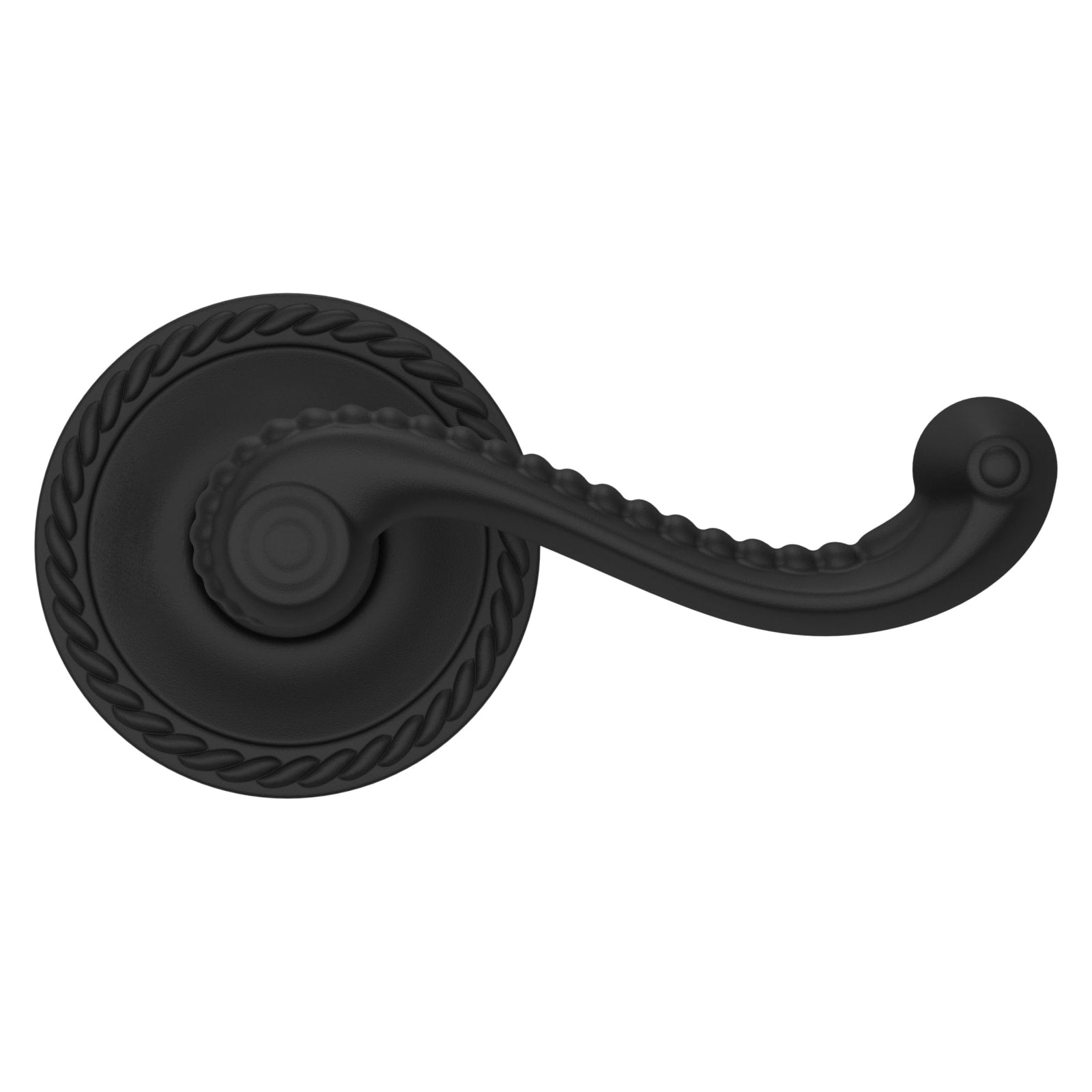 Baldwin Estate 5104 Lever Set in Satin Black