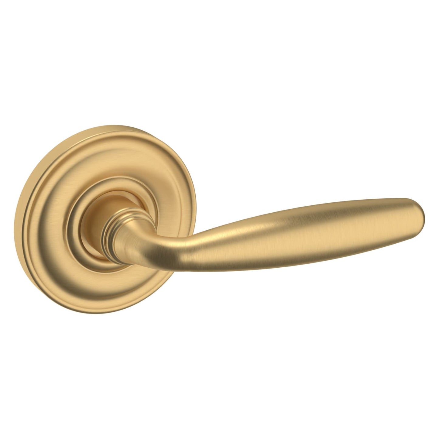 Baldwin Estate 5106 Lever Set in Vintage Brass