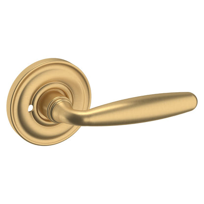 Baldwin Estate 5106 Lever Set in Vintage Brass