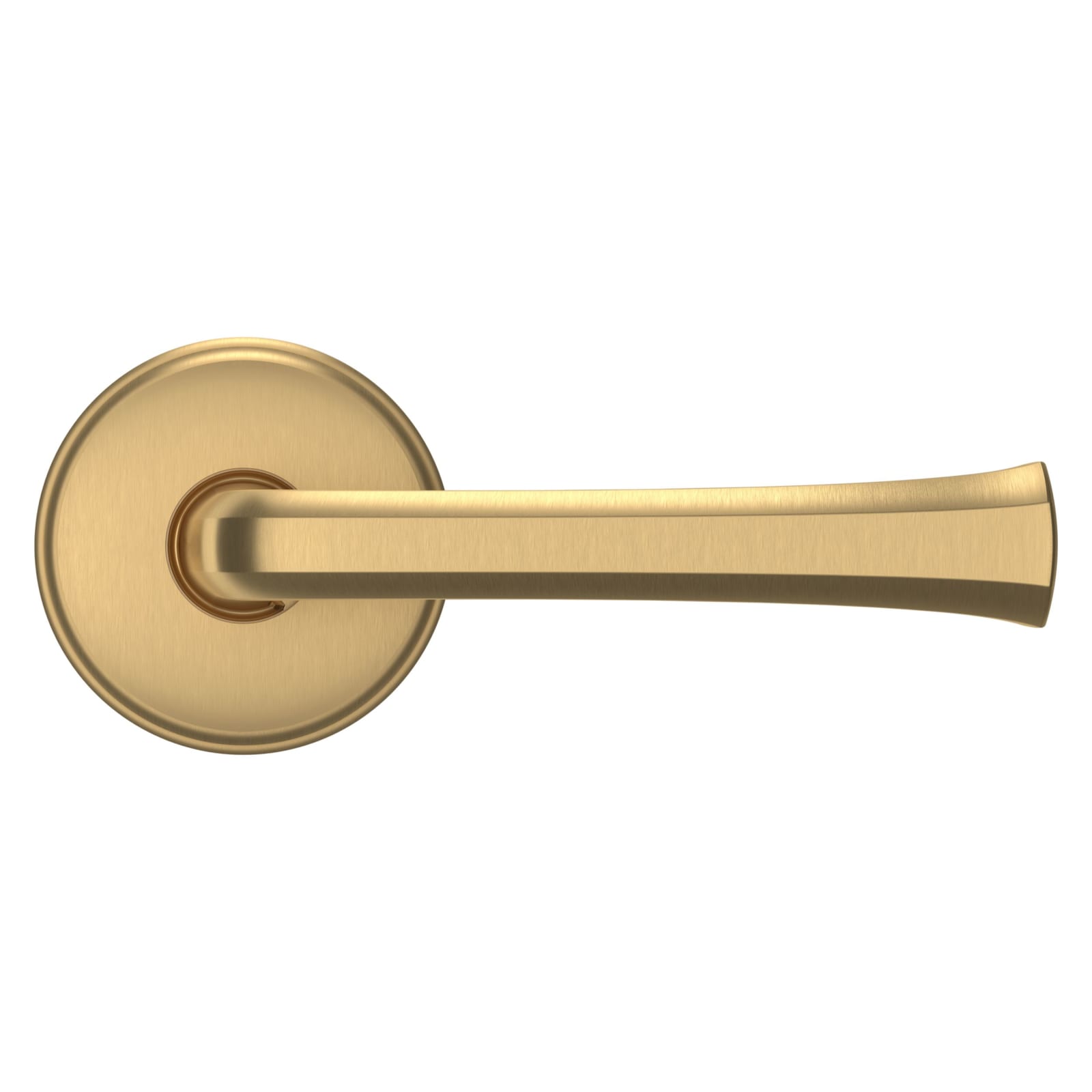 Baldwin Estate 5112 Lever Set in Vintage Brass