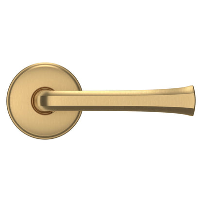 Baldwin Estate 5112 Lever Set in Vintage Brass