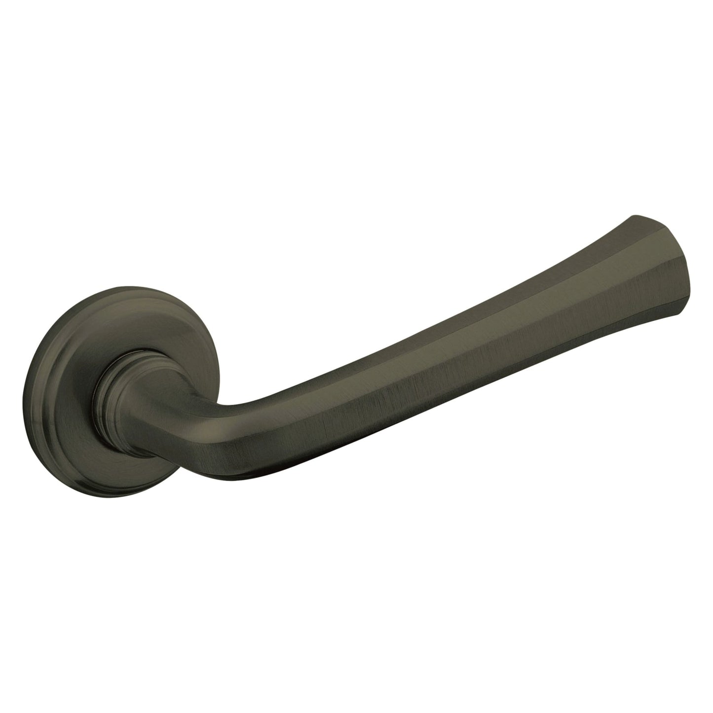 Baldwin Estate 5112 Lever Set in Satin Black