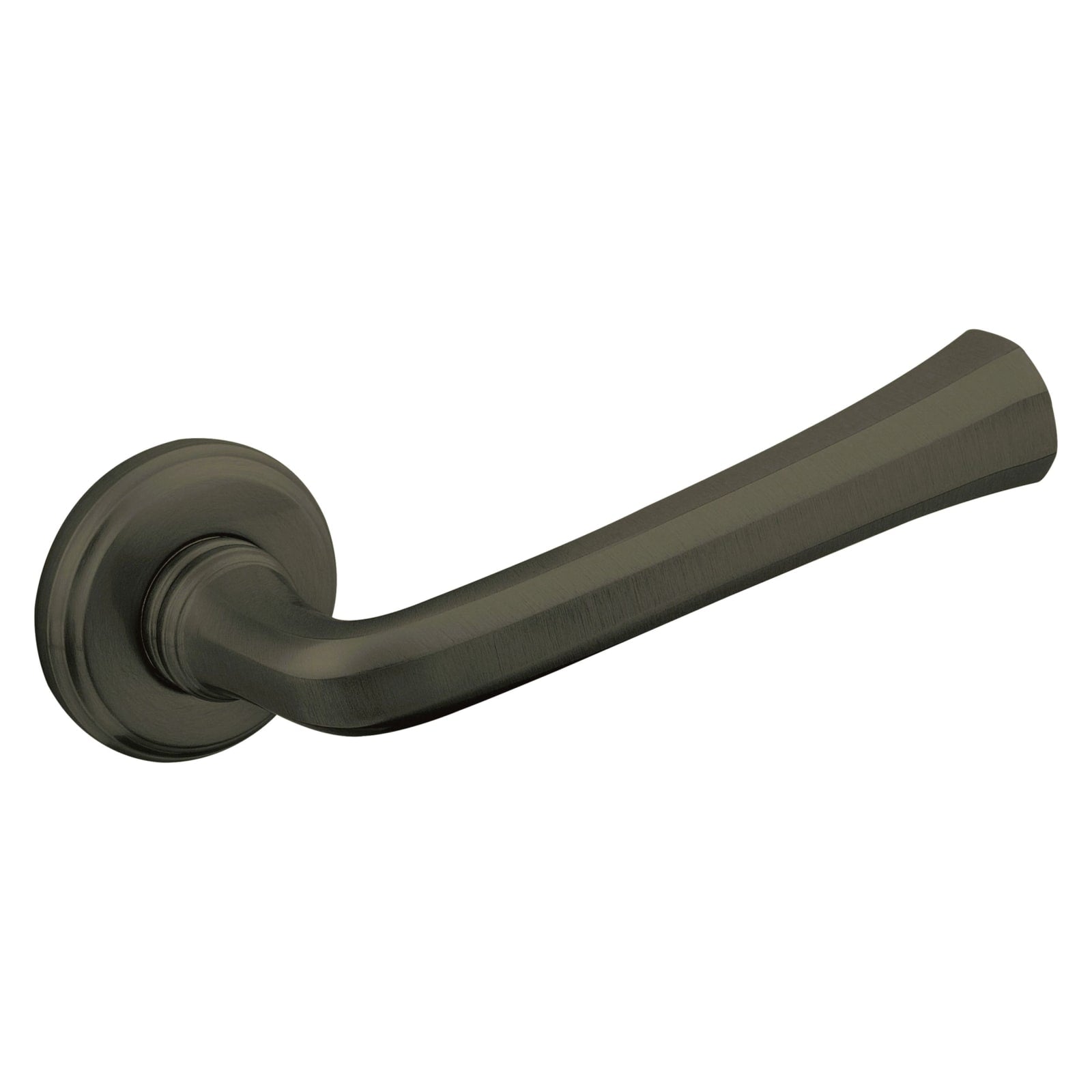 Baldwin Estate 5112 Lever Set in Satin Black