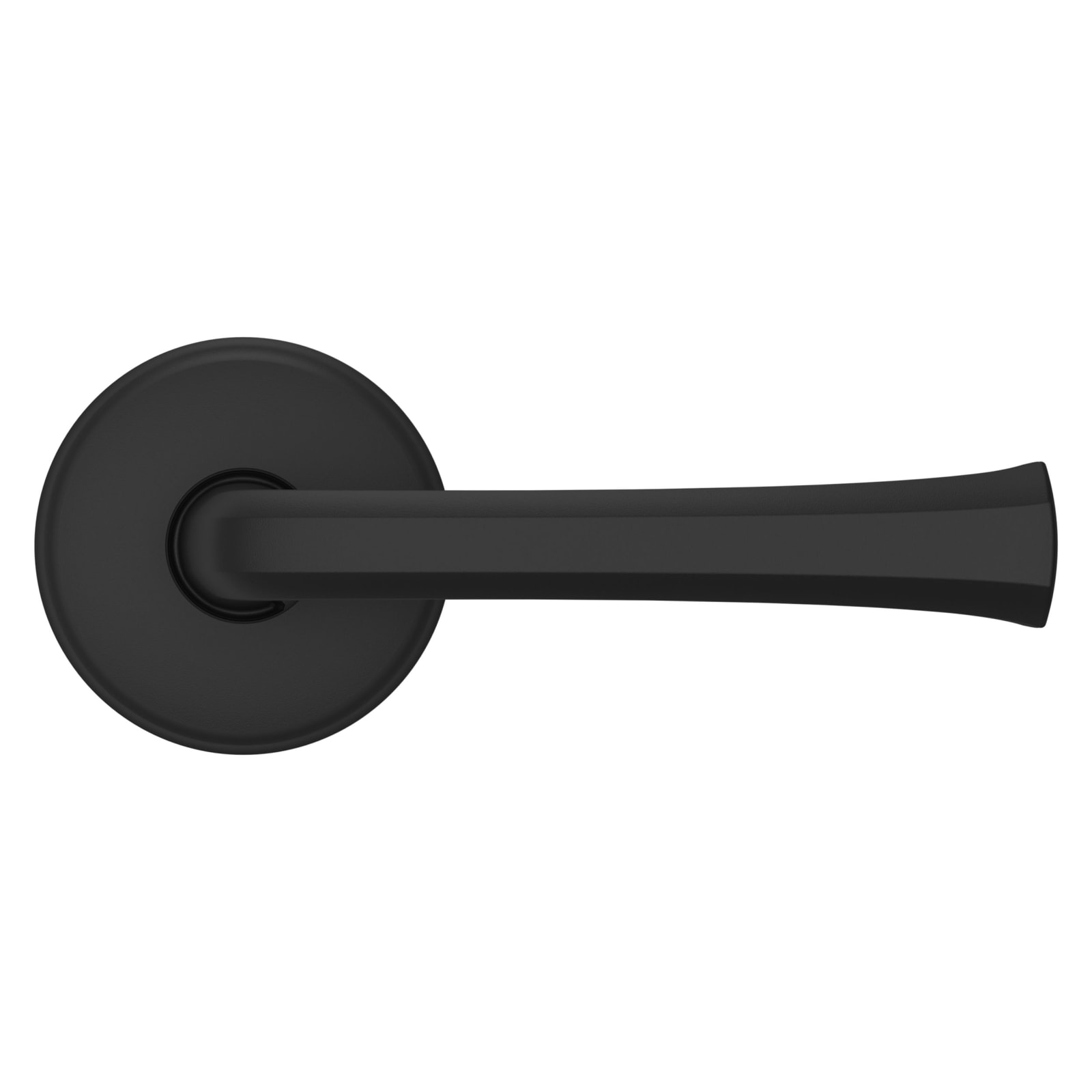 Baldwin Estate 5112 Lever Set in Satin Black