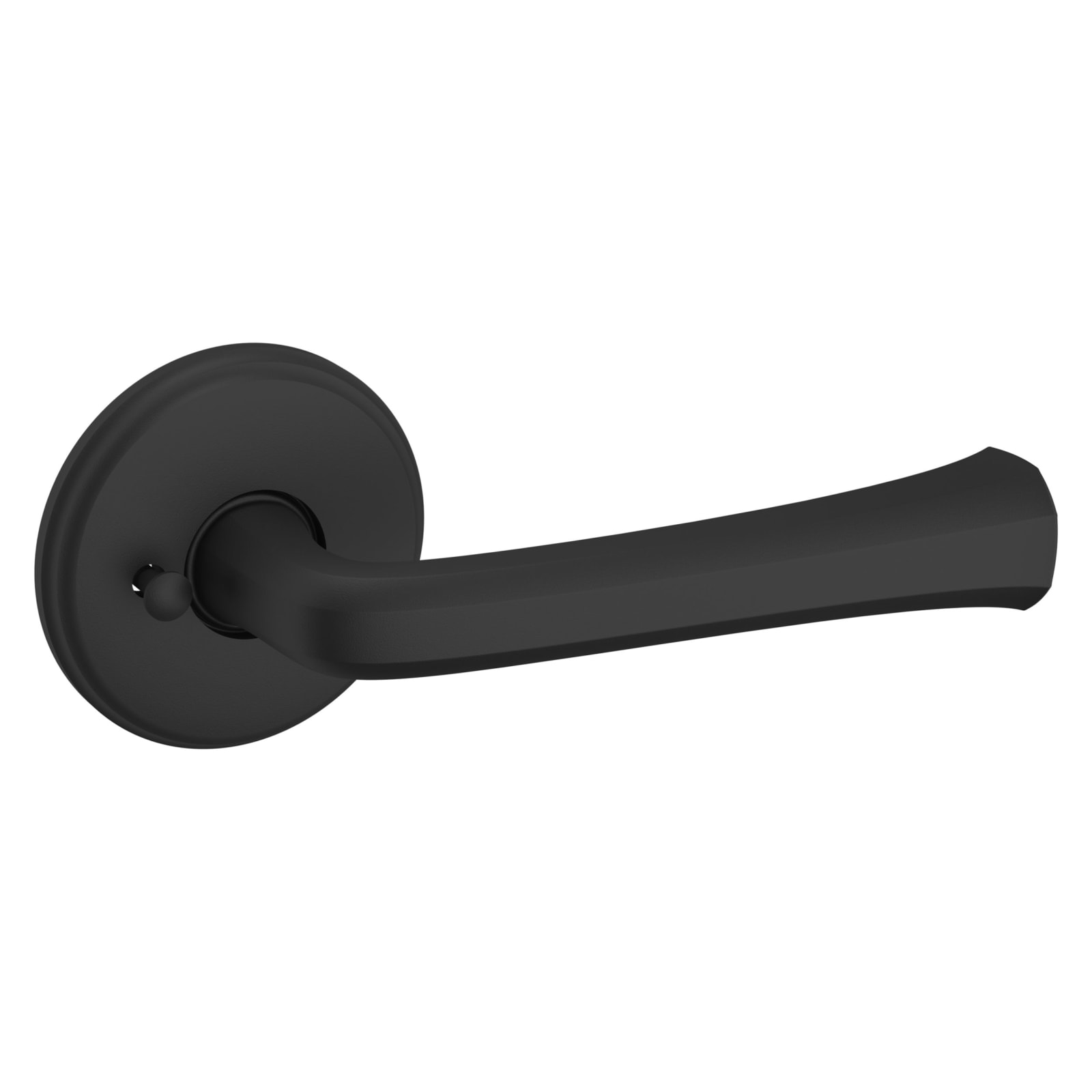 Baldwin Estate 5112 Lever Set in Satin Black