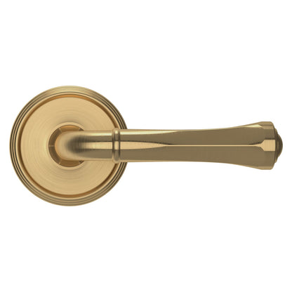 Baldwin Estate 5113 Lever Set in Vintage Brass