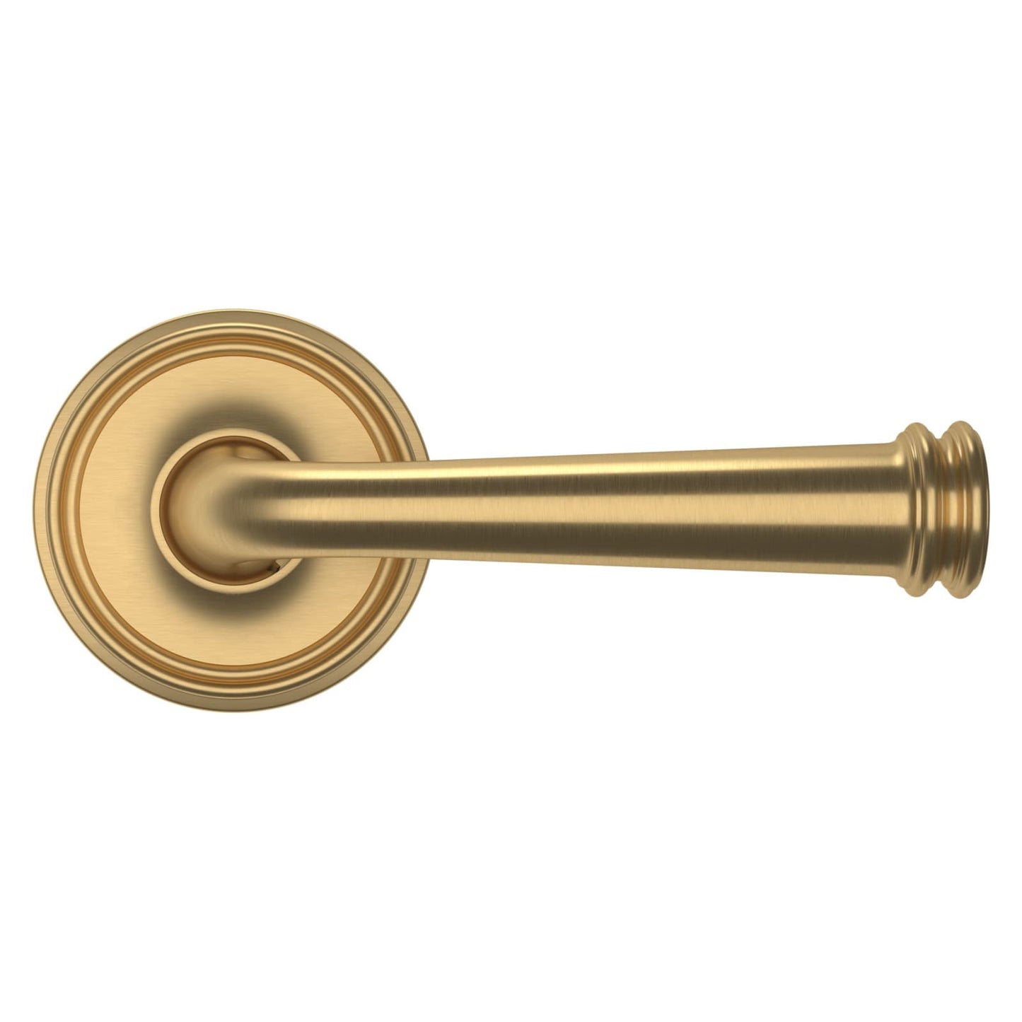 Baldwin Estate 5116 Lever Set in Vintage Brass