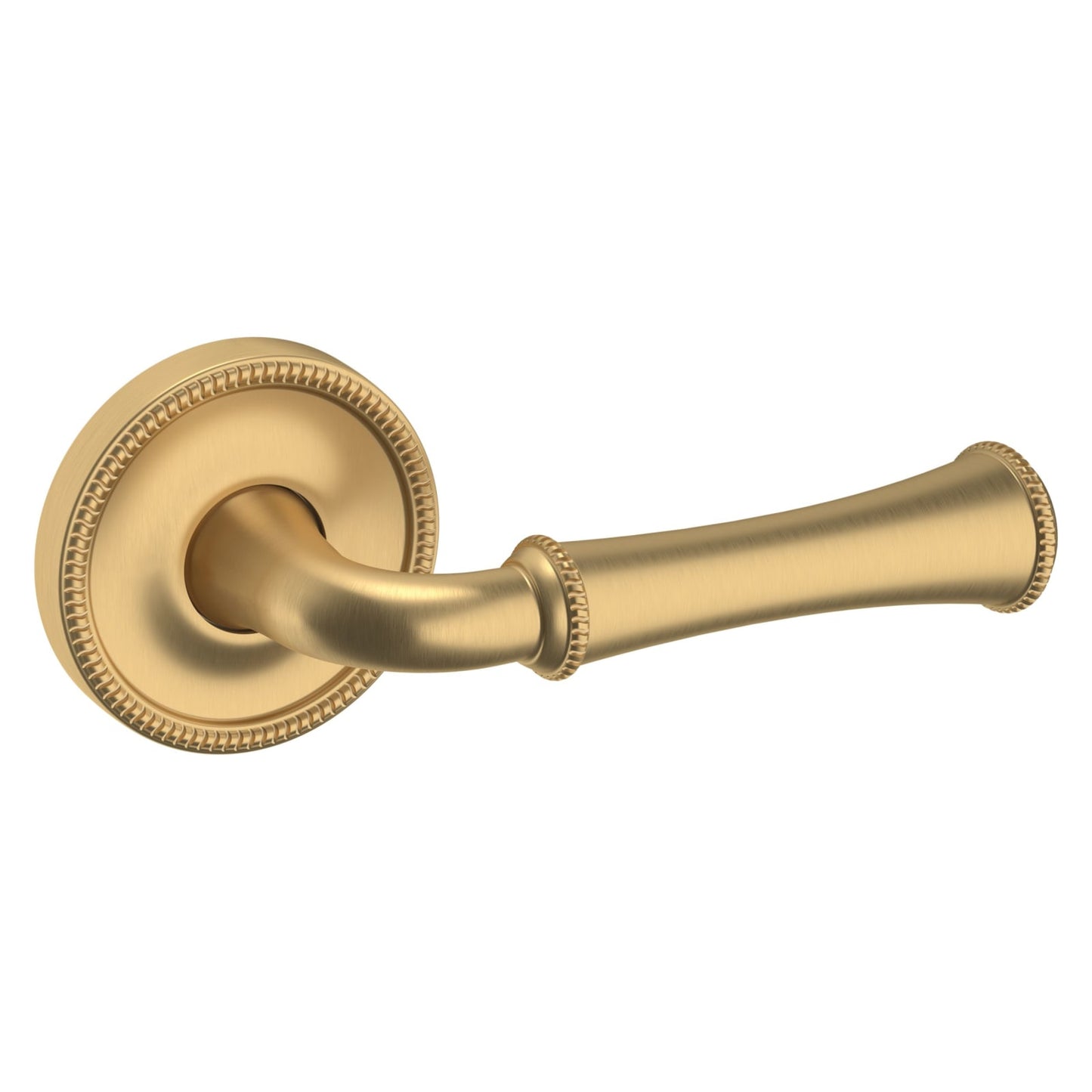 Baldwin Estate 5118 Lever Set in Vintage Brass