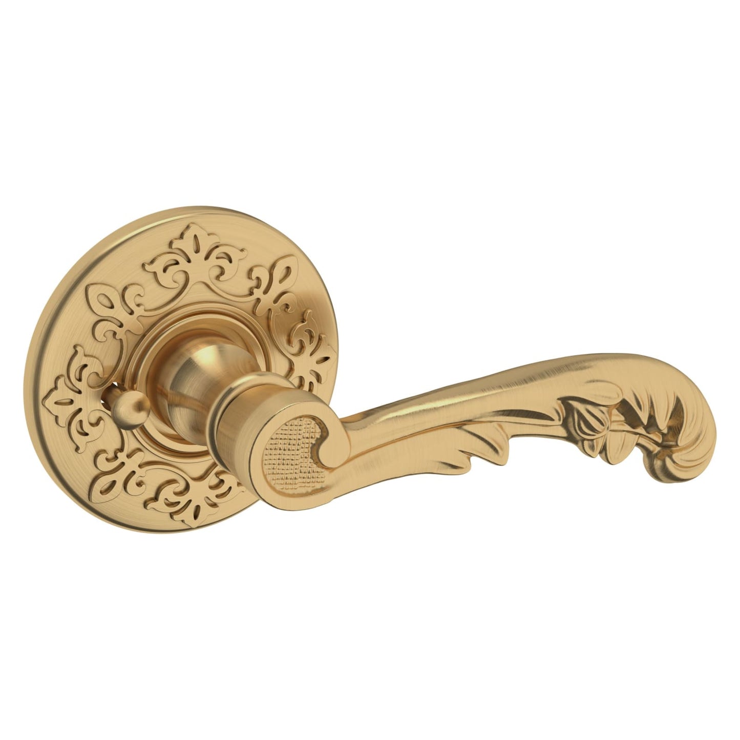Baldwin Estate 5121 Lever Set in Vintage Brass