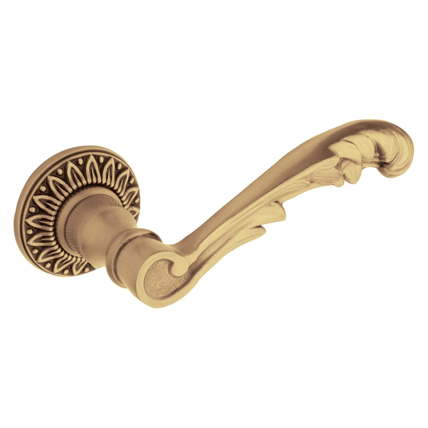 Baldwin Estate 5121 Lever Set in Vintage Brass