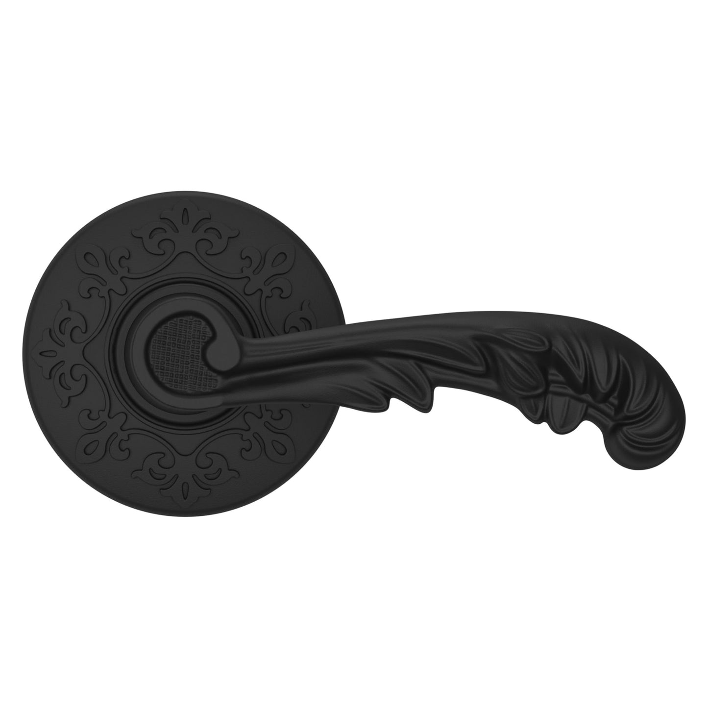 Baldwin Estate 5121 Lever Set in Satin Black