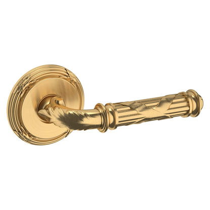 Baldwin Estate 5122 Edinburgh Lever Set in Lifetime (PVD) Satin Brass