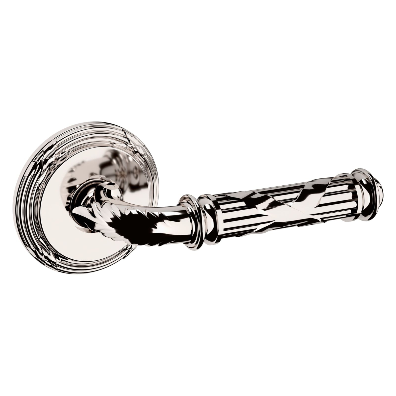 Baldwin Estate 5122 Edinburgh Lever Set in Lifetime (PVD) Polished Nickel