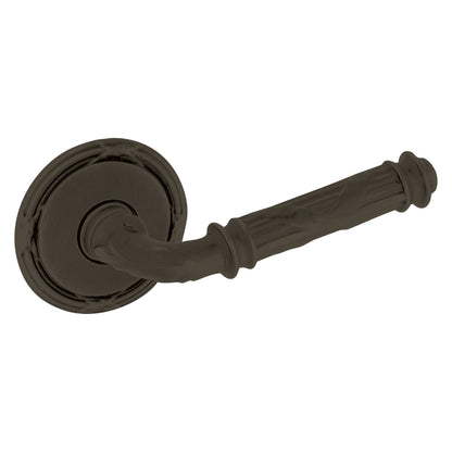 Baldwin Estate 5122 Edinburgh Lever Set in Satin Black