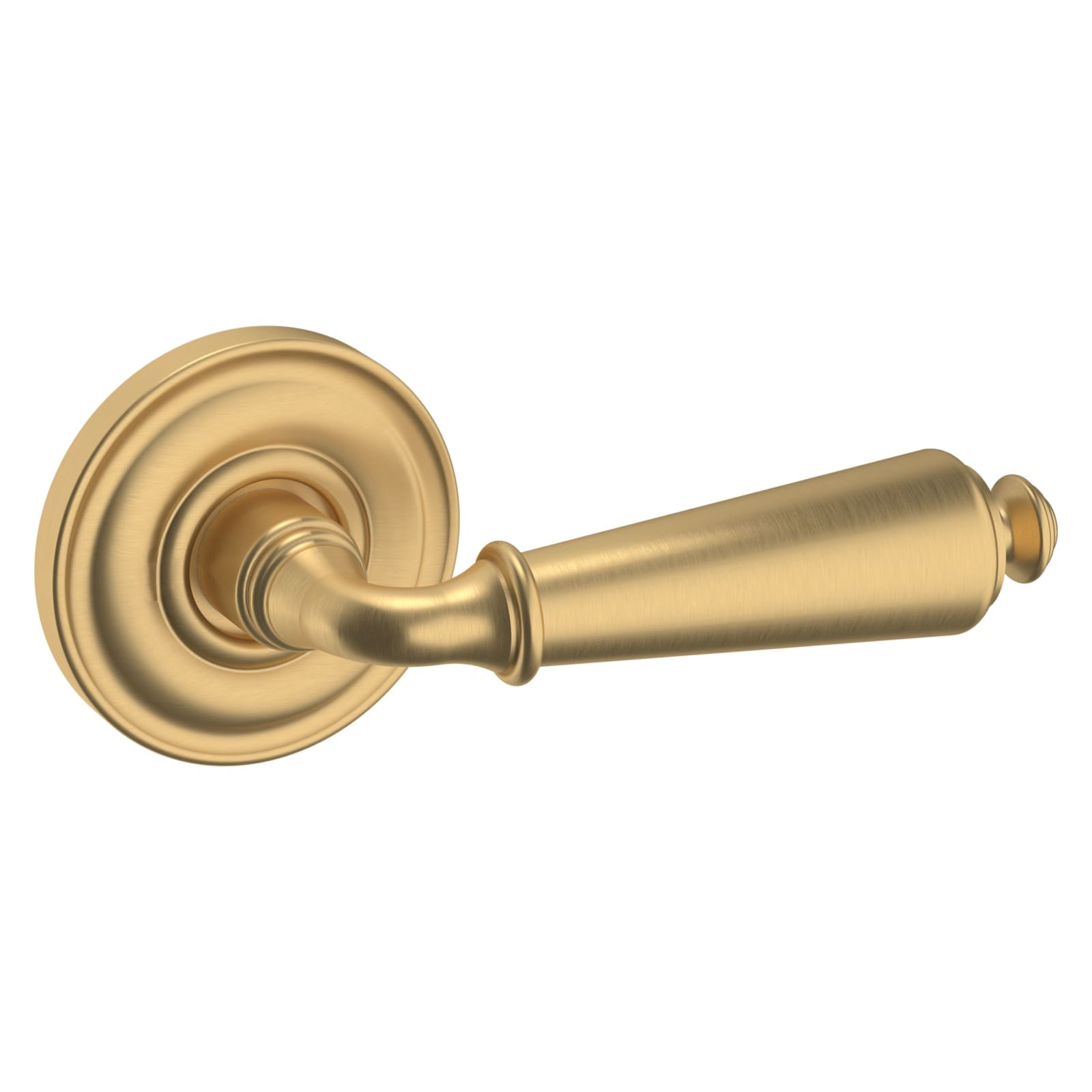Baldwin Estate 5125 Lever Set in Vintage Brass