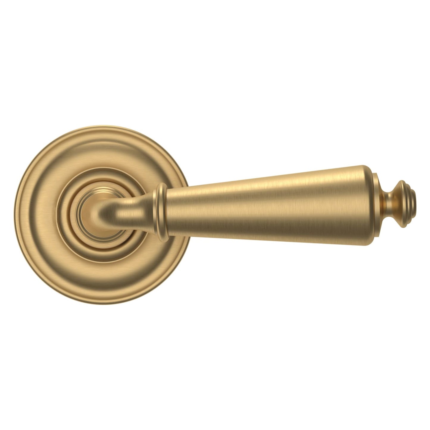 Baldwin Estate 5125 Lever Set in Vintage Brass