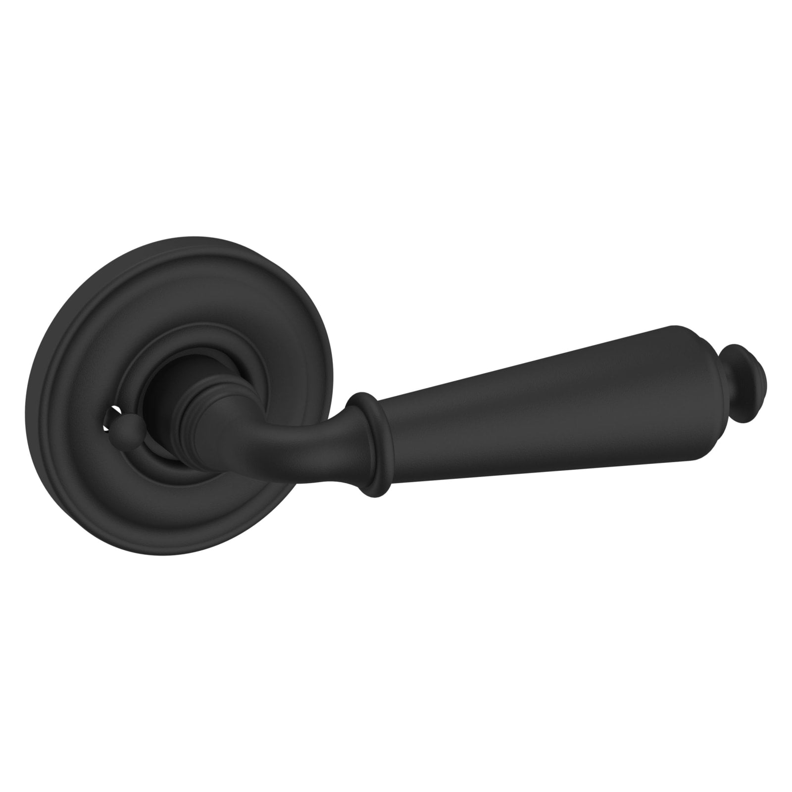 Baldwin Estate 5125 Lever Set in Satin Black